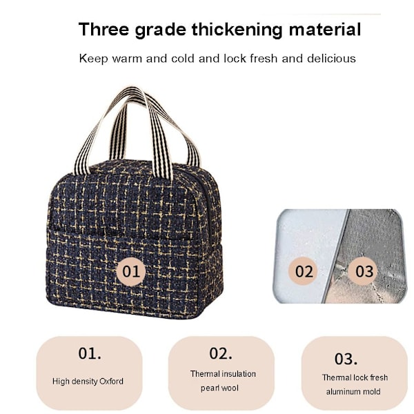 Tote Lunchbox Thermal Bag PUNAINEN Red