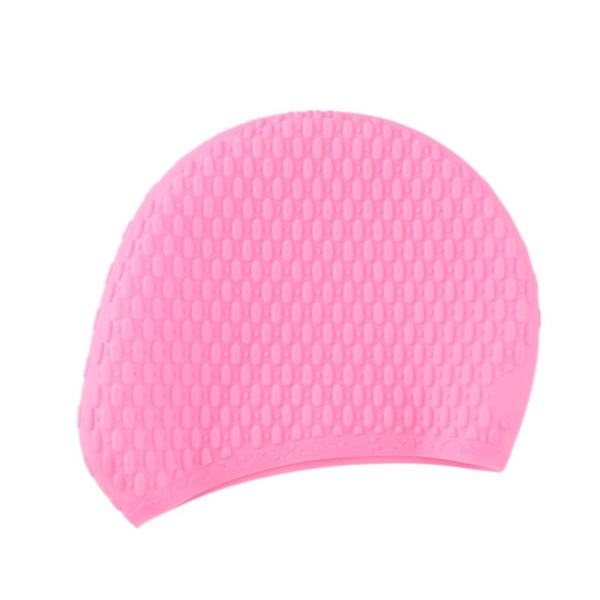 Boblebadehette Silikonbadehetter ROSA pink