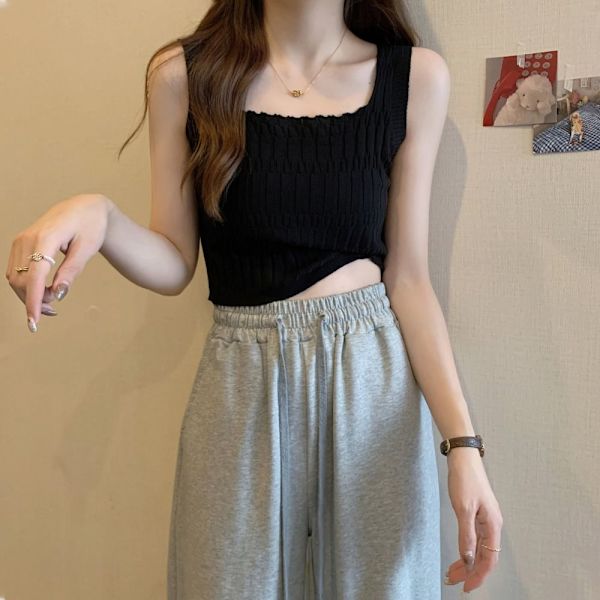 Strappy Tank Topit Hottie Sling MUSTA black