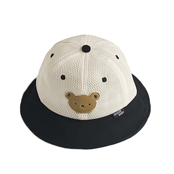 Baby bøttehatt solhatt GUL Yellow