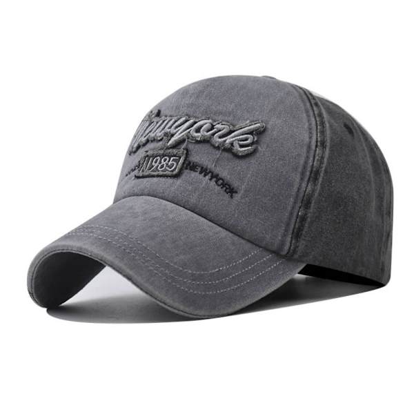 Kirjonta Baseball-lippikset Distressed Haalistunut Casquette NAVY navy