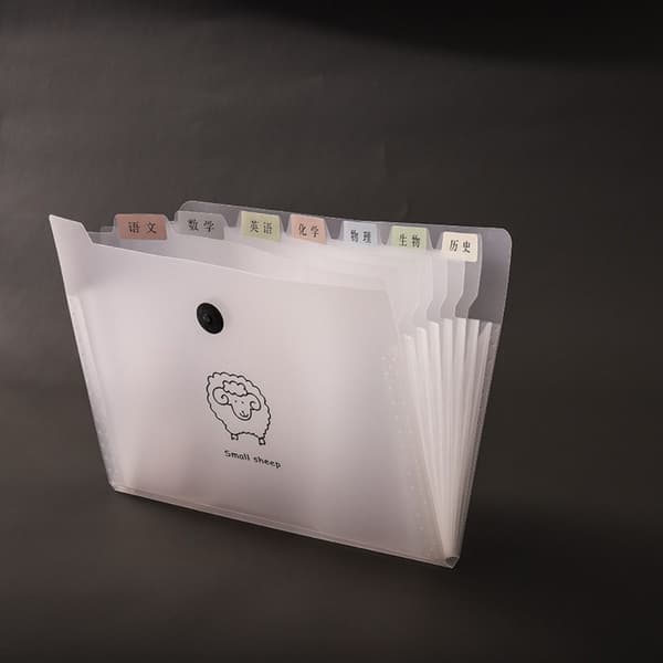 Transparent Filpose Transparent Mappe 8 RUM-FÅR 8 8 grids-sheep