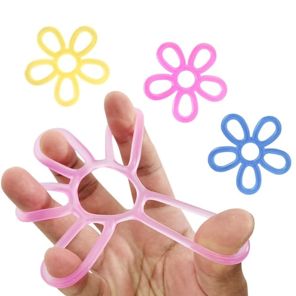 Silikon Finger Strengthener Hand Grip Strengthener ROSA pink