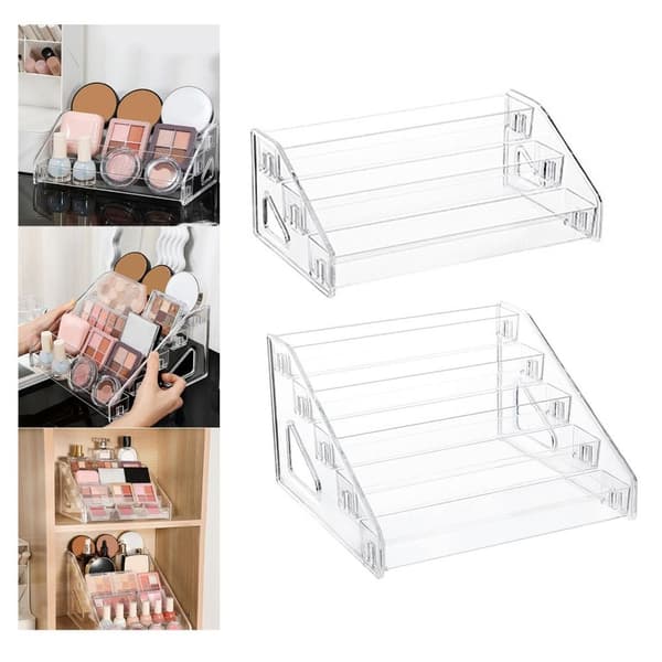 Transparent Display Stand Akryl Oppbevaringsstativ M M