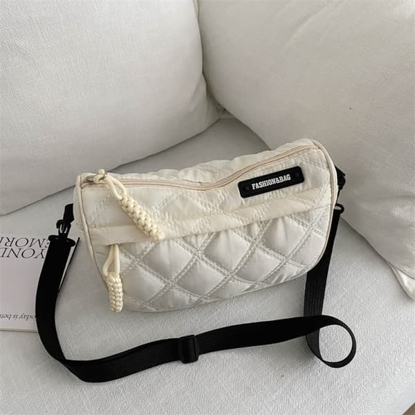 Skulderveske Messenger Bag HVIT White
