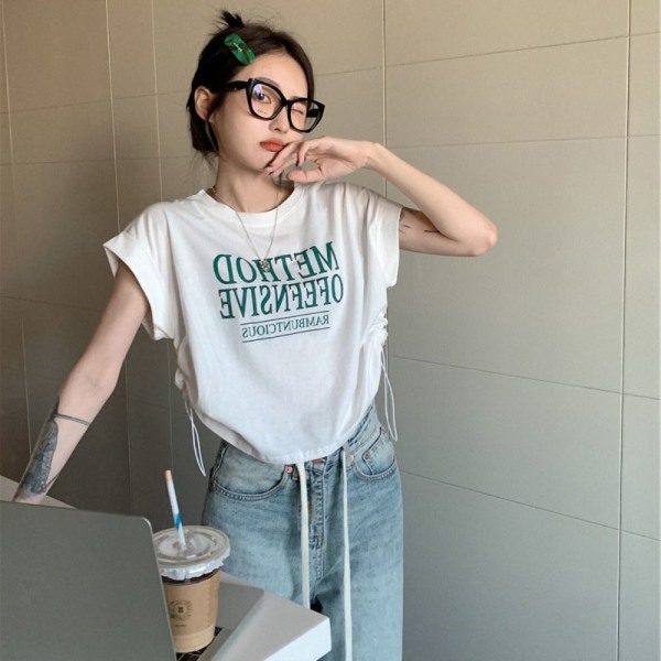 Dam T-shirt Bottoming Shirt GRÖN L Green L