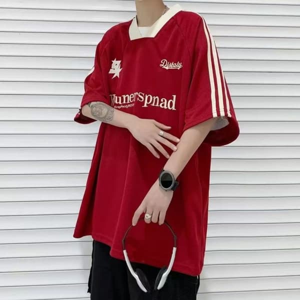 T-paita Unisex Topit PUNAINEN L Red L