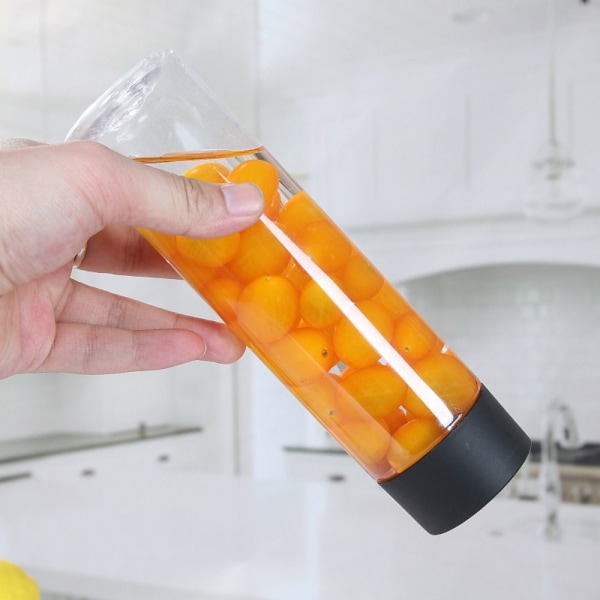 Fruktte Kallvattenkopp Kallbryggt vattenkokare SVART 300ML 300ML black 300ml-300ml