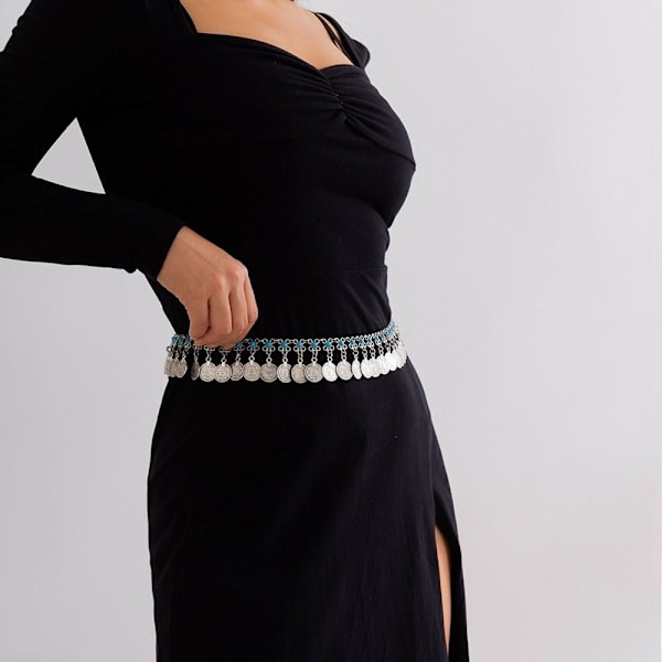Midjekedja Body Chain Metallbälte