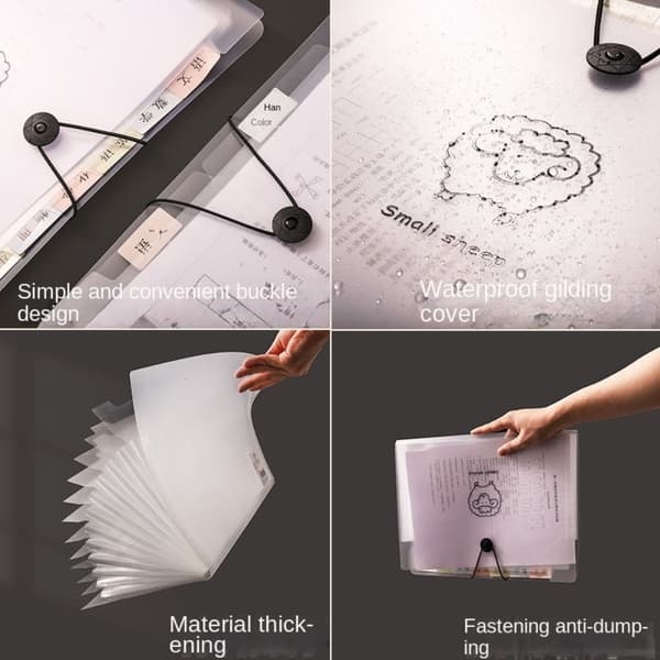 Transparent Filpose Transparent Mappe 5 RUM-FÅR 5 5 grids-sheep