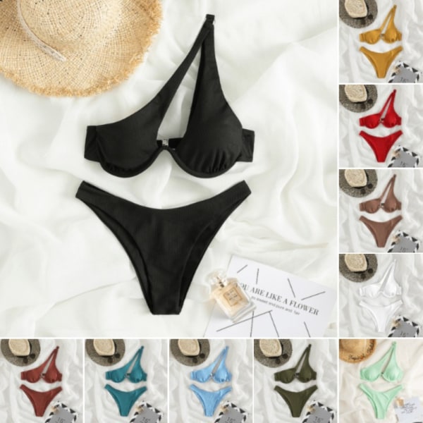 Bikinit Swimsuit Split Bikinit RED-M RED-M Red-M