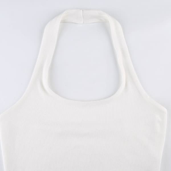 Selkätön croptop MUSTA XL black XL