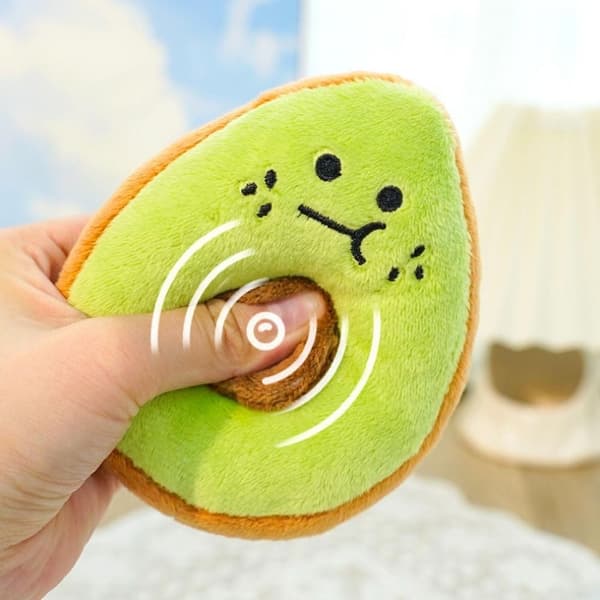 Hundelegetøj Kæledyrs Kastelegetøj REKTANGULÆR AVOCADO REKTANGULÆR Rectangular Avocado