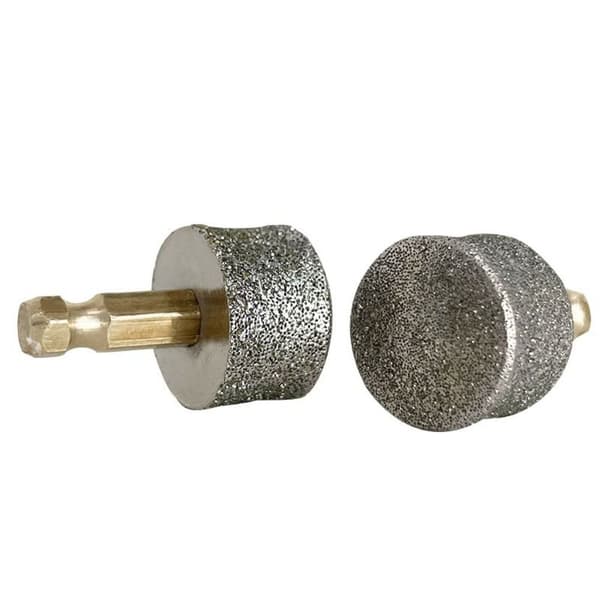 2 stk. neglesliperbits for hund, diamantsliperhjul
