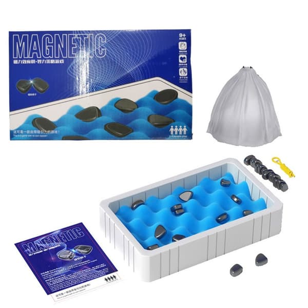Magnetiskt Schackspel Magnetisk Effekt Schack Interaktivt Brädspel