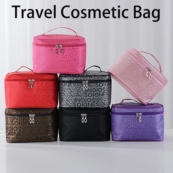 Makeuptaske Rejse Kosmetiktaske KAFFE coffee