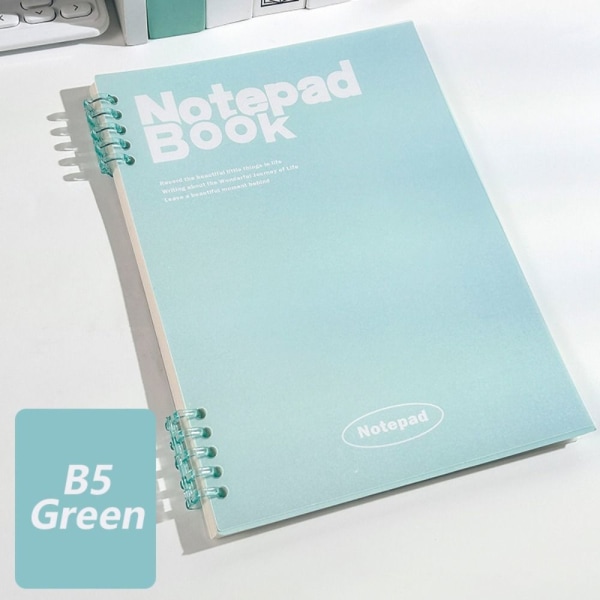 Ringpärm Notebook Loose Leaf Notebook GRÖN B5 Green B5