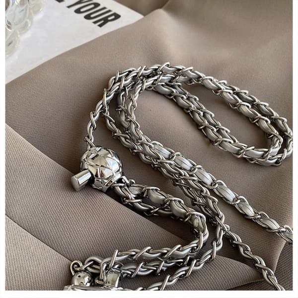Crossbody-veske Håndveske SØLV Silver