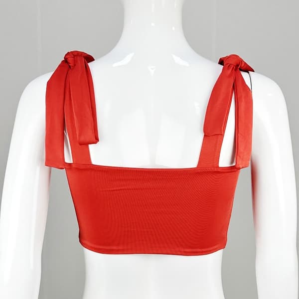 Hihattomat topit PUNAINEN S Red S