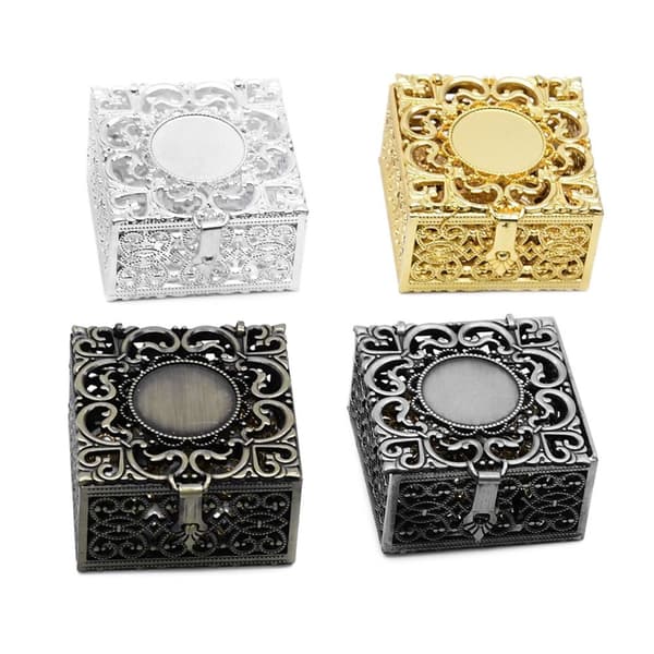 Smykkeskrin Ring Øredobber Organizer 3 3 3