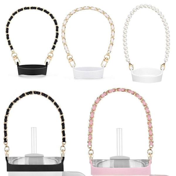 Vesipullon pidike Vesipullon kahva KETJU-VALKOINEN KETJU-VALKOINEN Chain-White