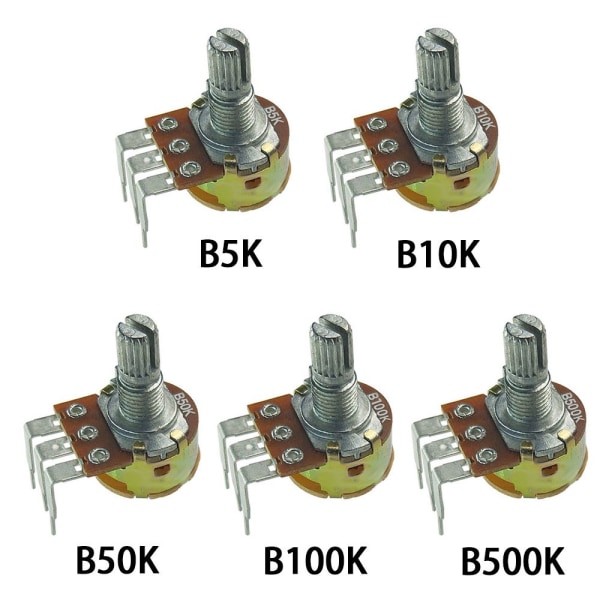 10 STK WH148 Potensiometer B100K B100K B100K