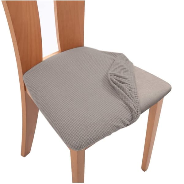 Stolsetetrekk og stolputetrekk LYSEGRÅ light grey