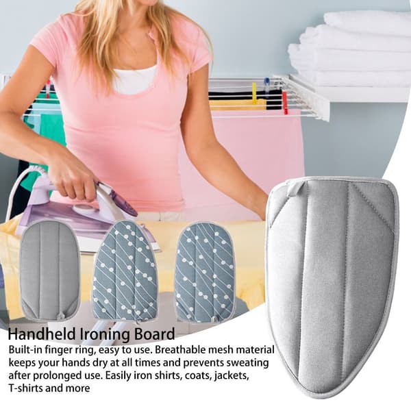 Anti-damp handske strygebræt pude SPIDS-GRÅ SPIDS-GRÅ Pointed-grey