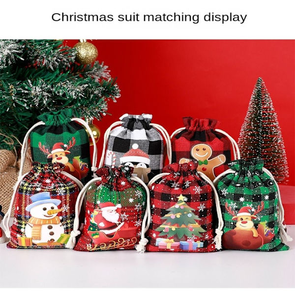 Julklappspåsar Dragskopåse 2 2 2