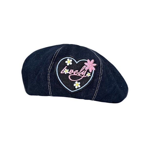 Basker Brättlös hatt MÖRKBLÅ Dark Blue