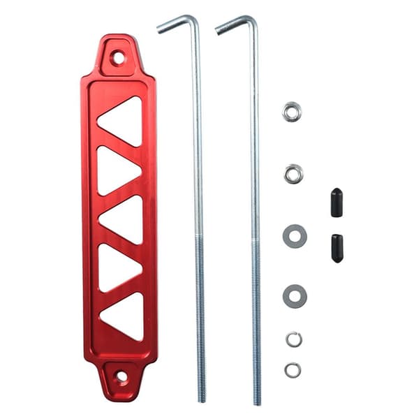 1 Set Batterihållare RÖD Red