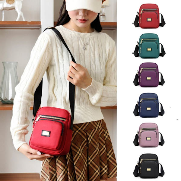 Crossbody Bag Skulderveske LILLA purple