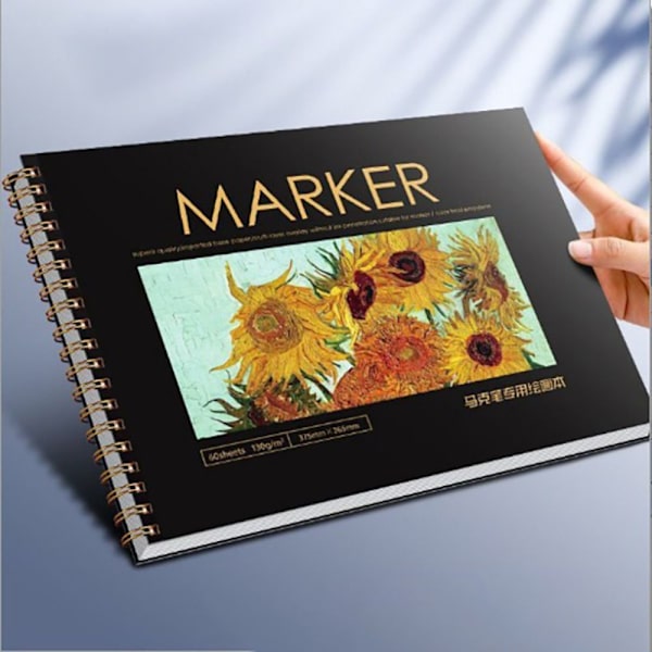 Professionell skissbok ritpapper 8K-02 8K-02 8K-02