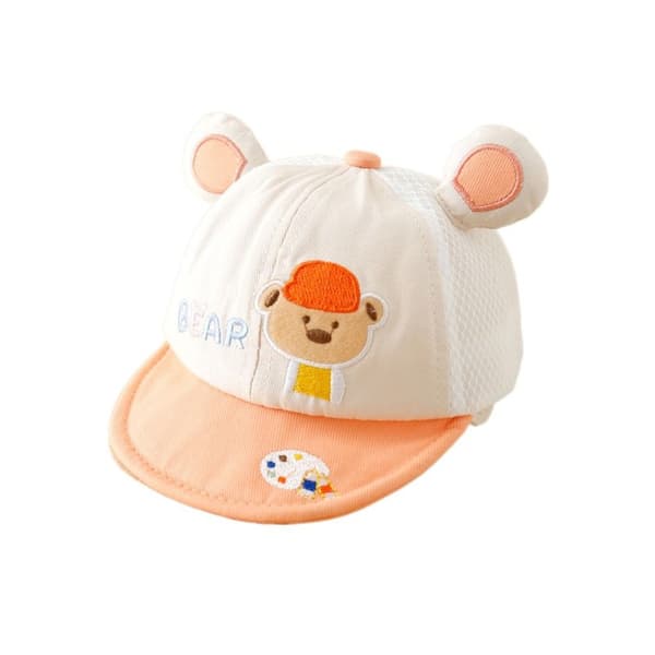 Barnebaseballcapser Babyskyggeluer MARINEBLÅ navy