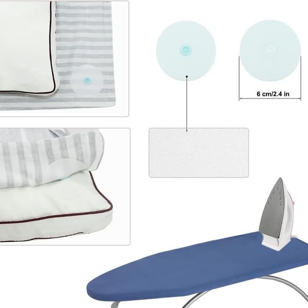Pussilakanan kiinnikkeet, sininen, 2 kpl Blue 2PCS-2PCS