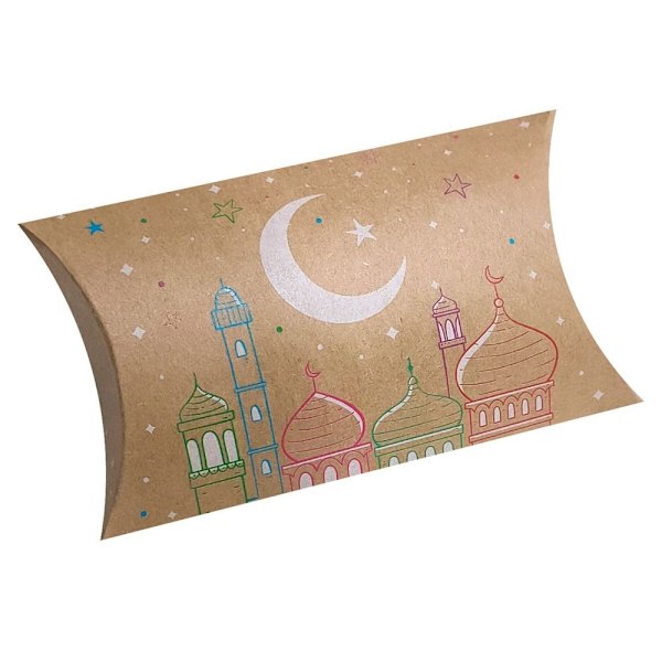 12 st EID Mubarak presentförpackning Godispåsar STIL 3 STIL 3 Style 3