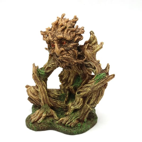 Dryad Staty Träd Ornament Dryad Prydnad