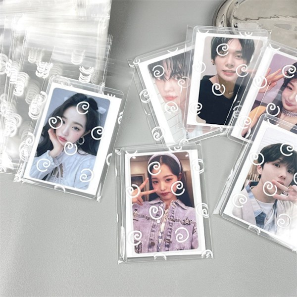 50/100 stk./pakke Opp-pose beskyttelsesærmer 100 stk. 100 stk. 100pcs