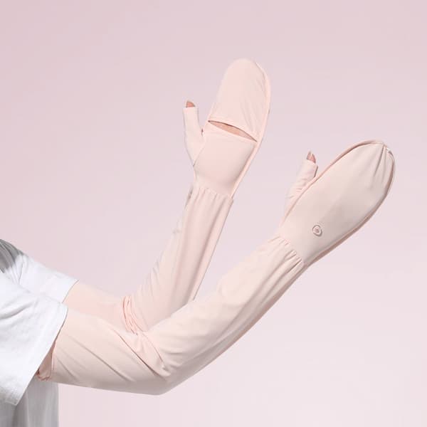 Armærmer Cykelmanchetter BEIGE beige