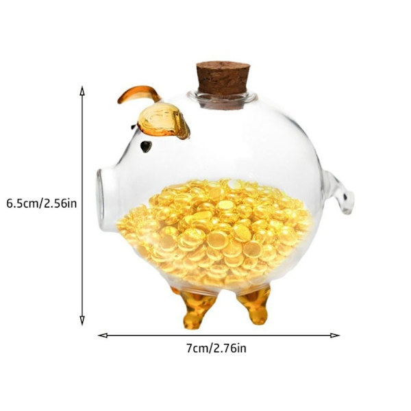 Piggy Bank Storage Bottl 3 3 3