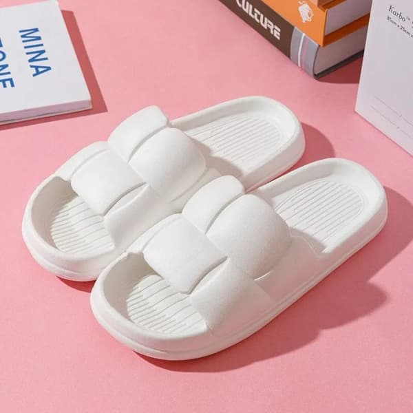 Cloud Slippers Slides Sandaler HVIT 40-41 STØRRELSE white 40-41 Size