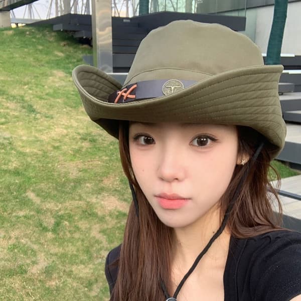Sommerbøttehatt Solskjerm Cap KHAKI khaki