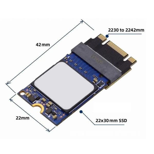 SSD-udvidelseskort SSD-adapter Diskoverførselskort