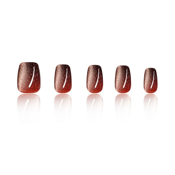 Ranskalaiset tekokynnet Ballerina tekokynnet Cat Eye Press kynsille