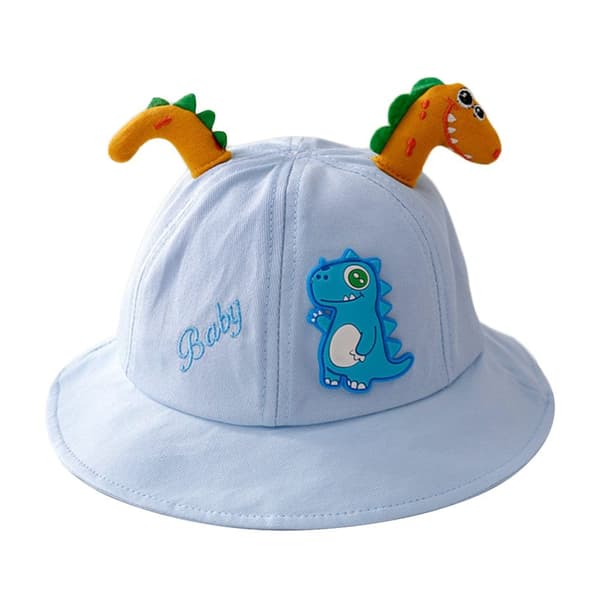 Baby bøllehat solhat BLÅ Blue
