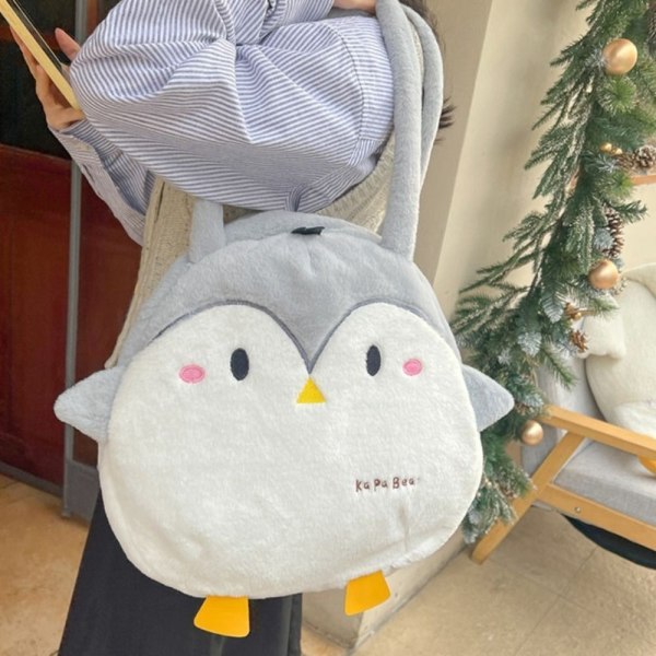 Penguin Bag Olkalaukku GRAY Grey