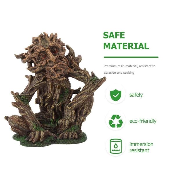Dryad Staty Träd Ornament Dryad Prydnad