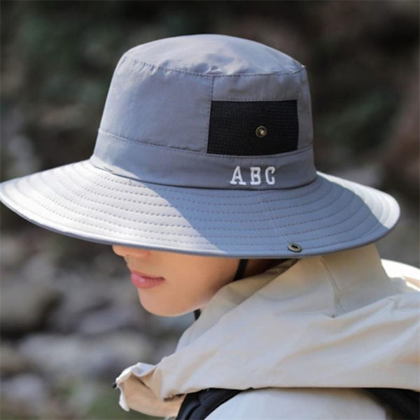 Fiskerhat Western Cowboyhat GRÅ grey