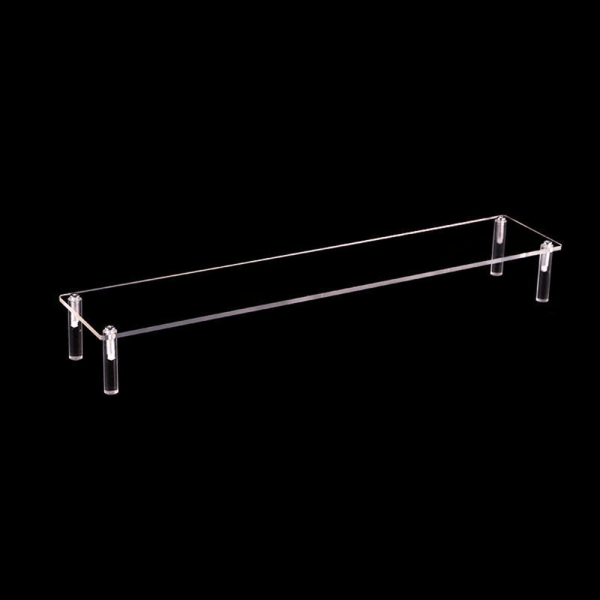 Akryl Display Stand Figur Hylde 40X8CMTWO-LAYER TO-LAYER 40X8CMTwo-layer