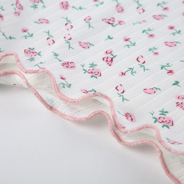 Mini Blommig Klänning Underklänning SJUMPSUIT JUMPSUIT SJumpsuit